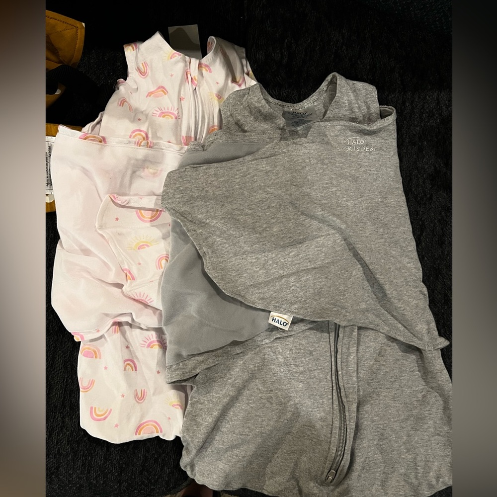 2 halo sleep sack swaddles